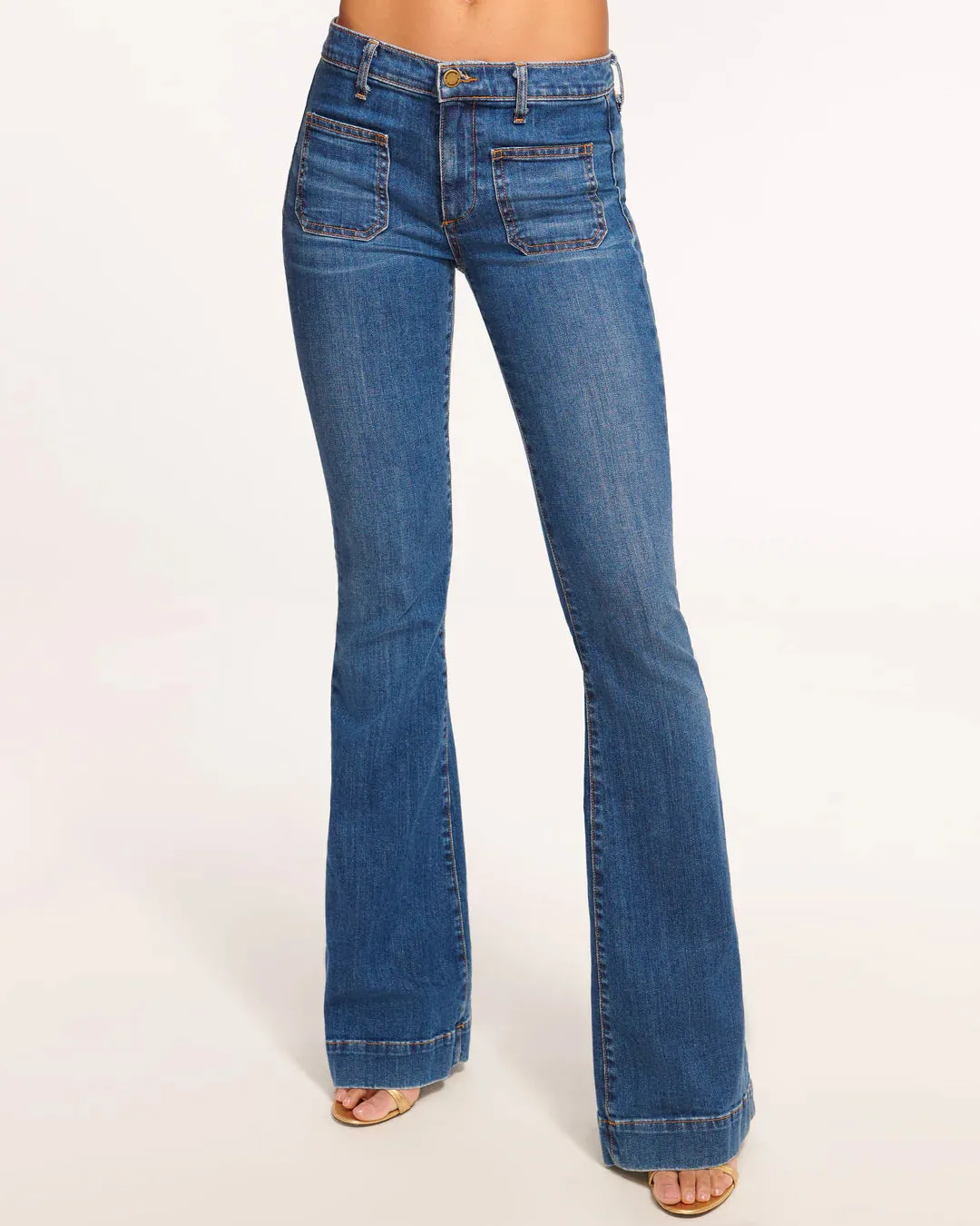 Hunter Low Rise Jean - Medium Wash