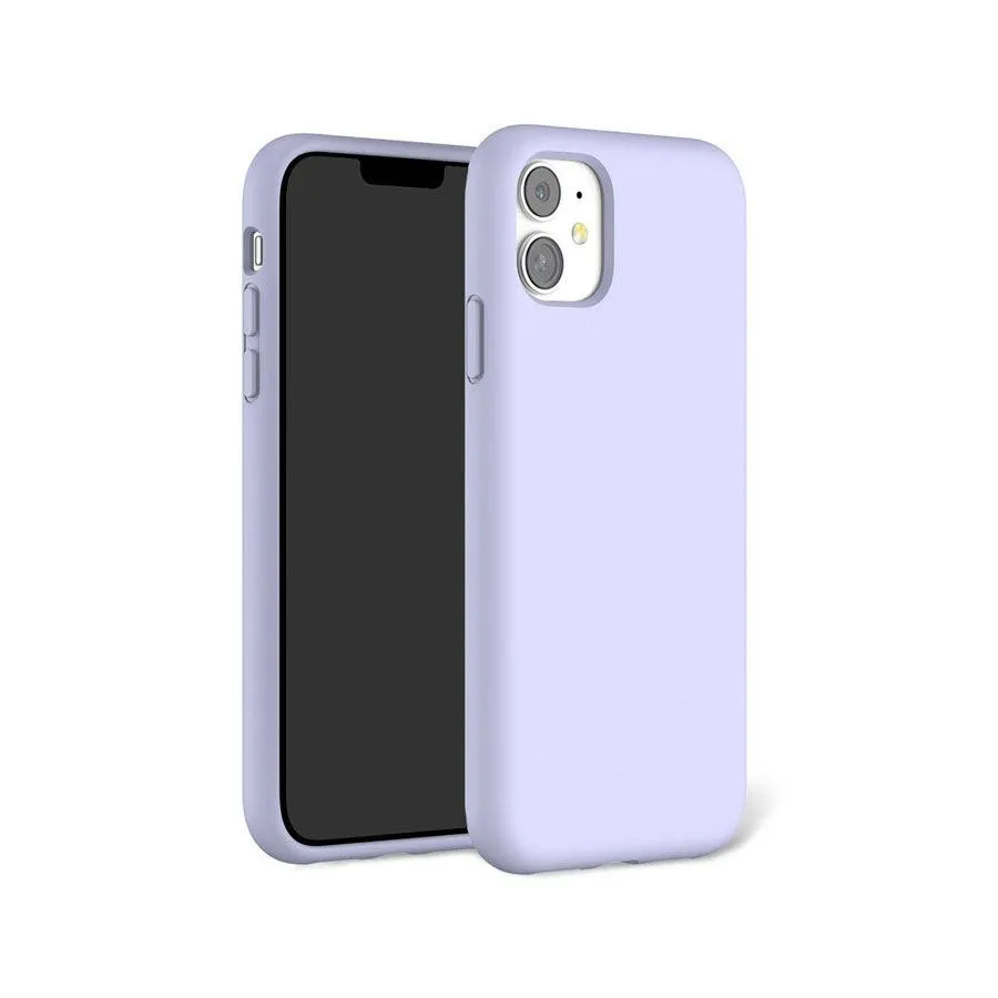 iPhone 11 Lady Lavender Silicone Phone Case