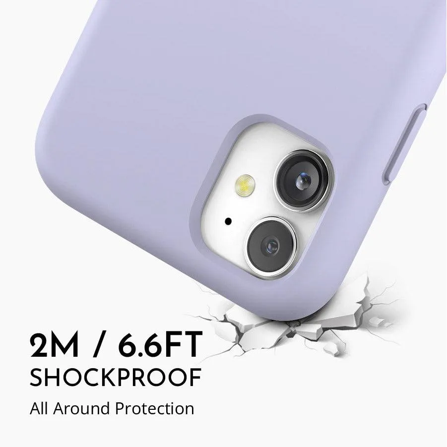 iPhone 11 Lady Lavender Silicone Phone Case