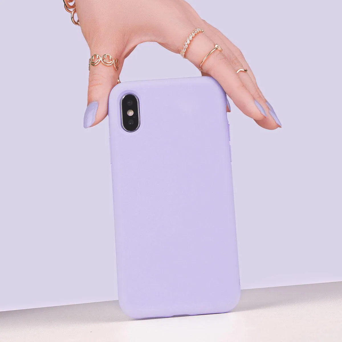 iPhone 11 Lady Lavender Silicone Phone Case