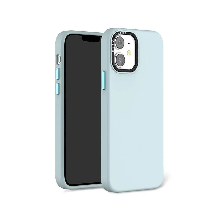 iPhone 12 Blue Beauty Silicone Phone Case