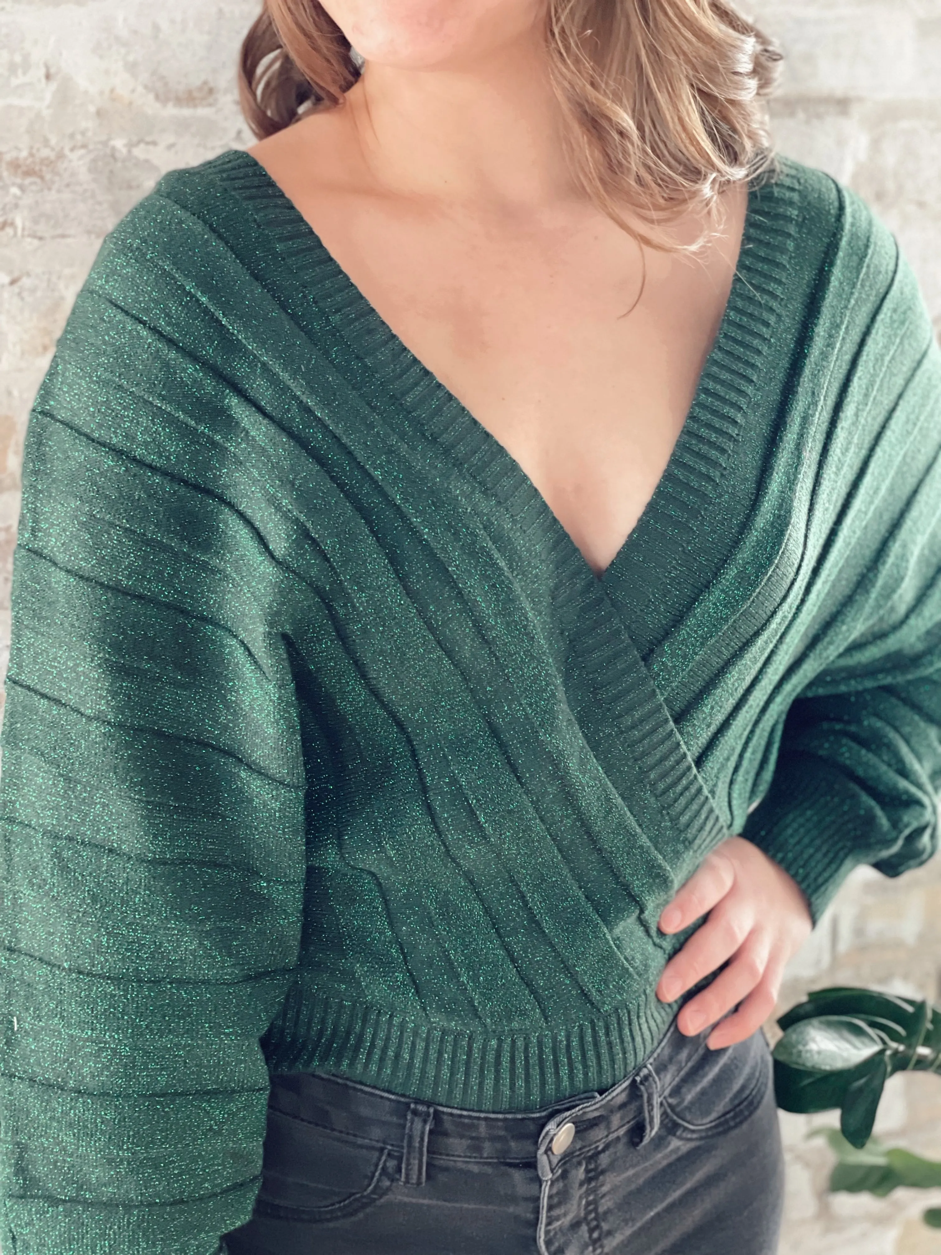 Ivy Metallic Sweater - Final Sale