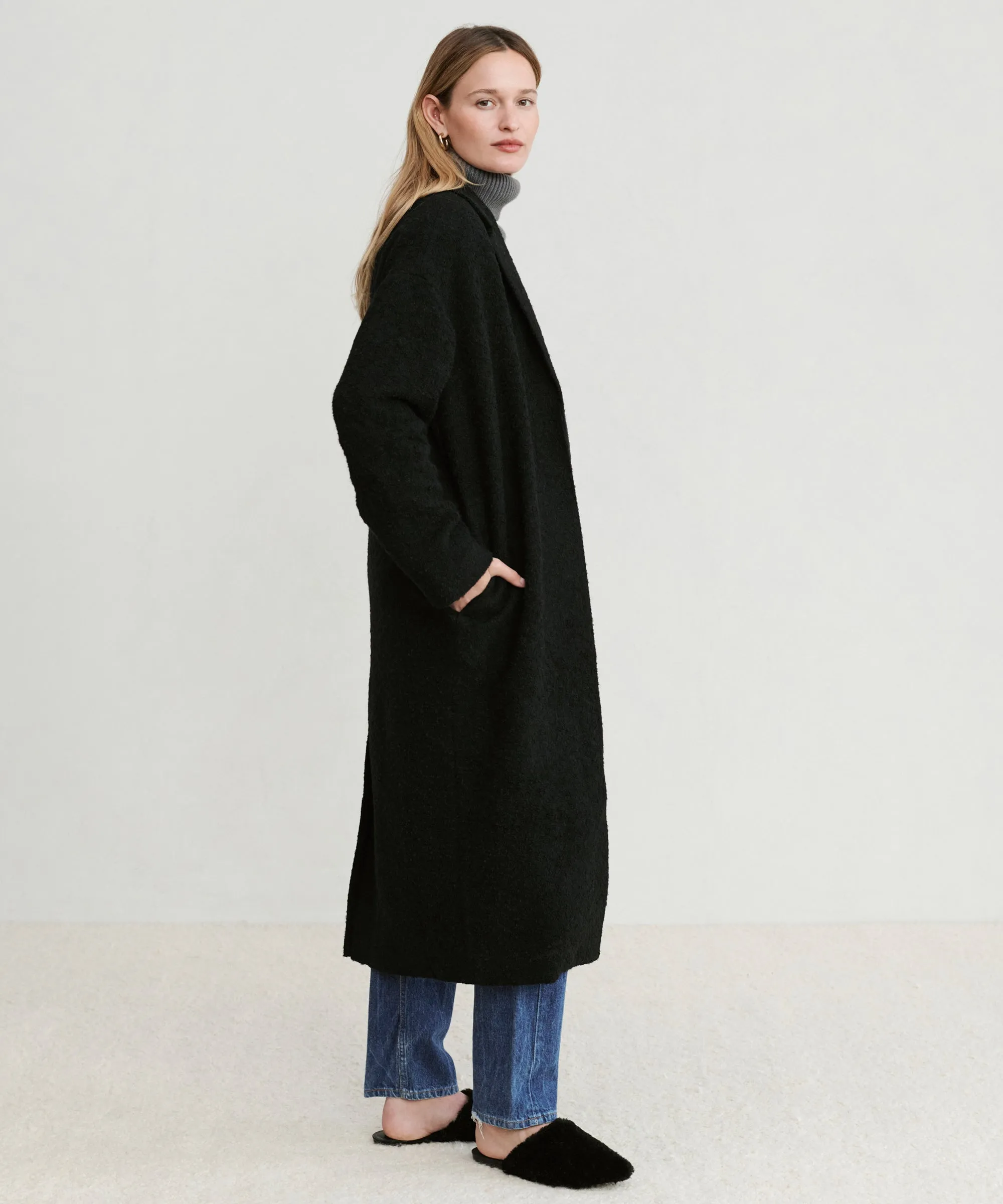 Jacquard Overcoat