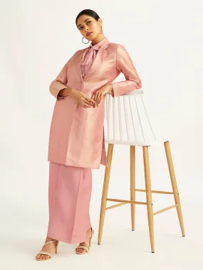 Jashvi Women's Pink Pant Suit Set