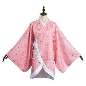 Kamado Nezuko Kimono Coat Cosplay Costume