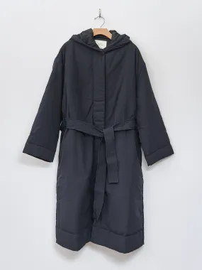 Kariba Belted Wrap Puffer Coat - Black