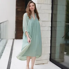 Kashiti Dress: Retro Green