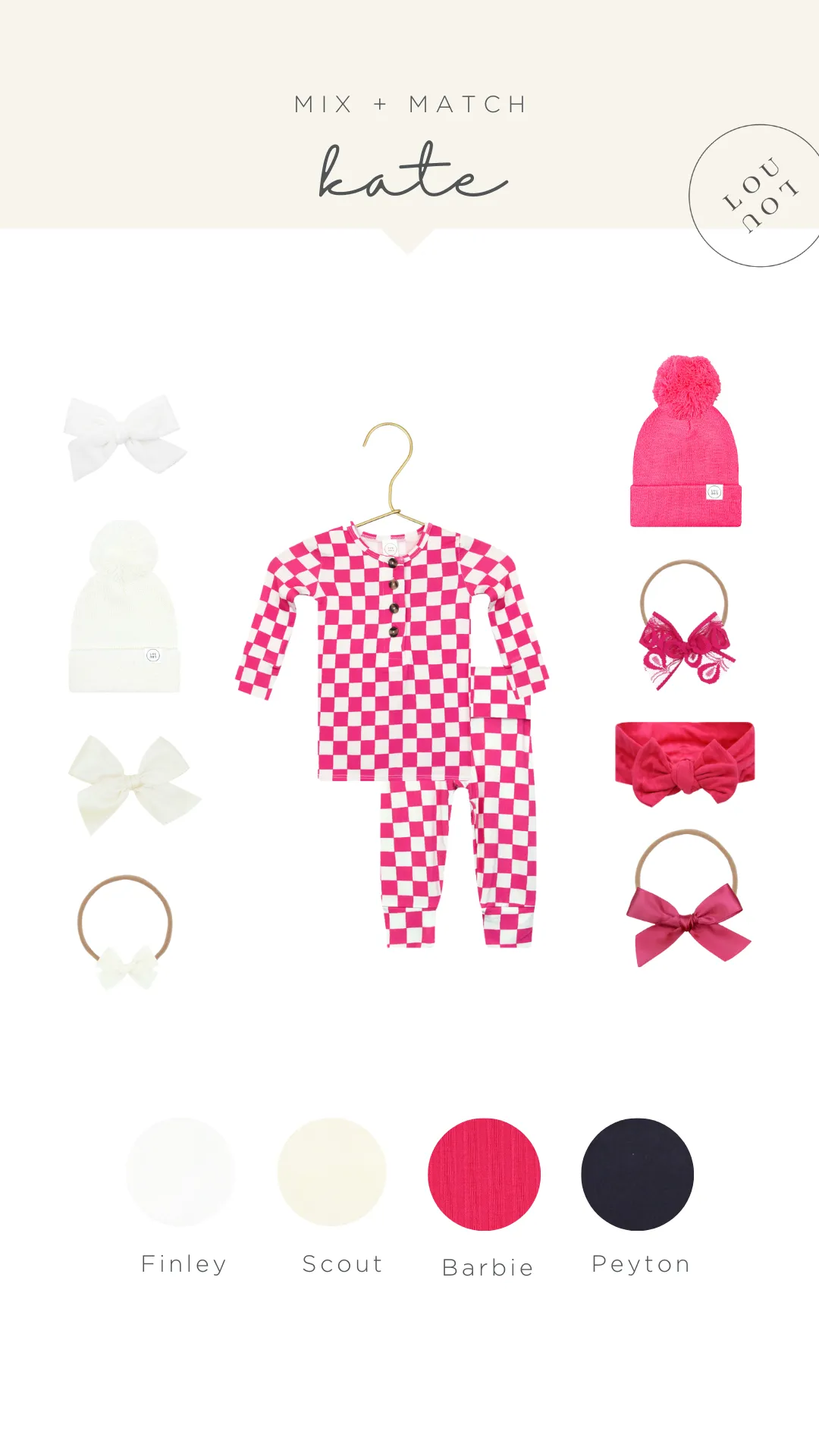 Kate Newborn Headband Bundle (Gown)