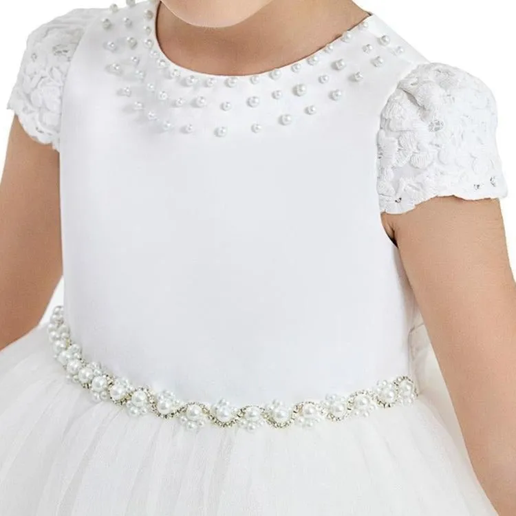 Lacy Heart Girls Formal Dress