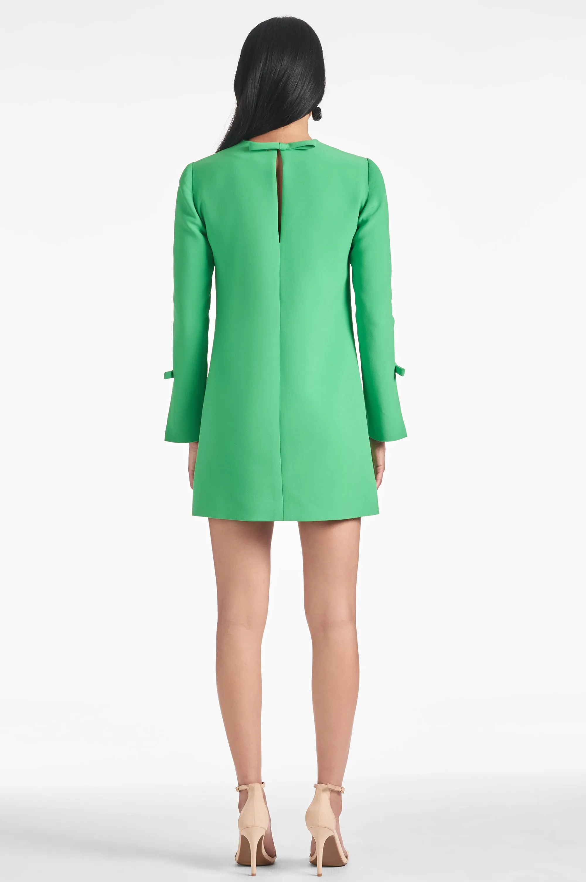 Lily Dress - Parrot Green