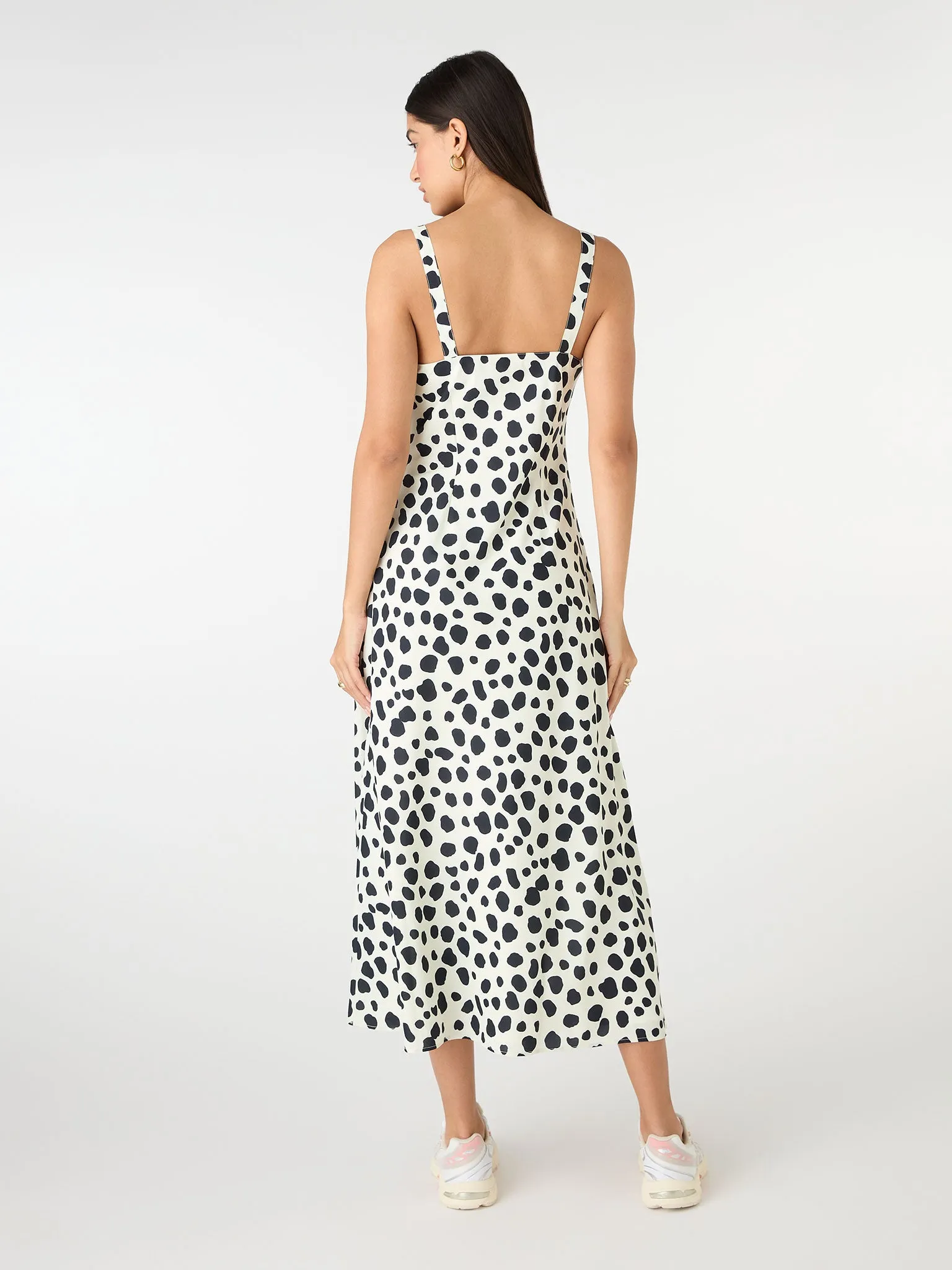 Lily Midi Dress in Animal Print