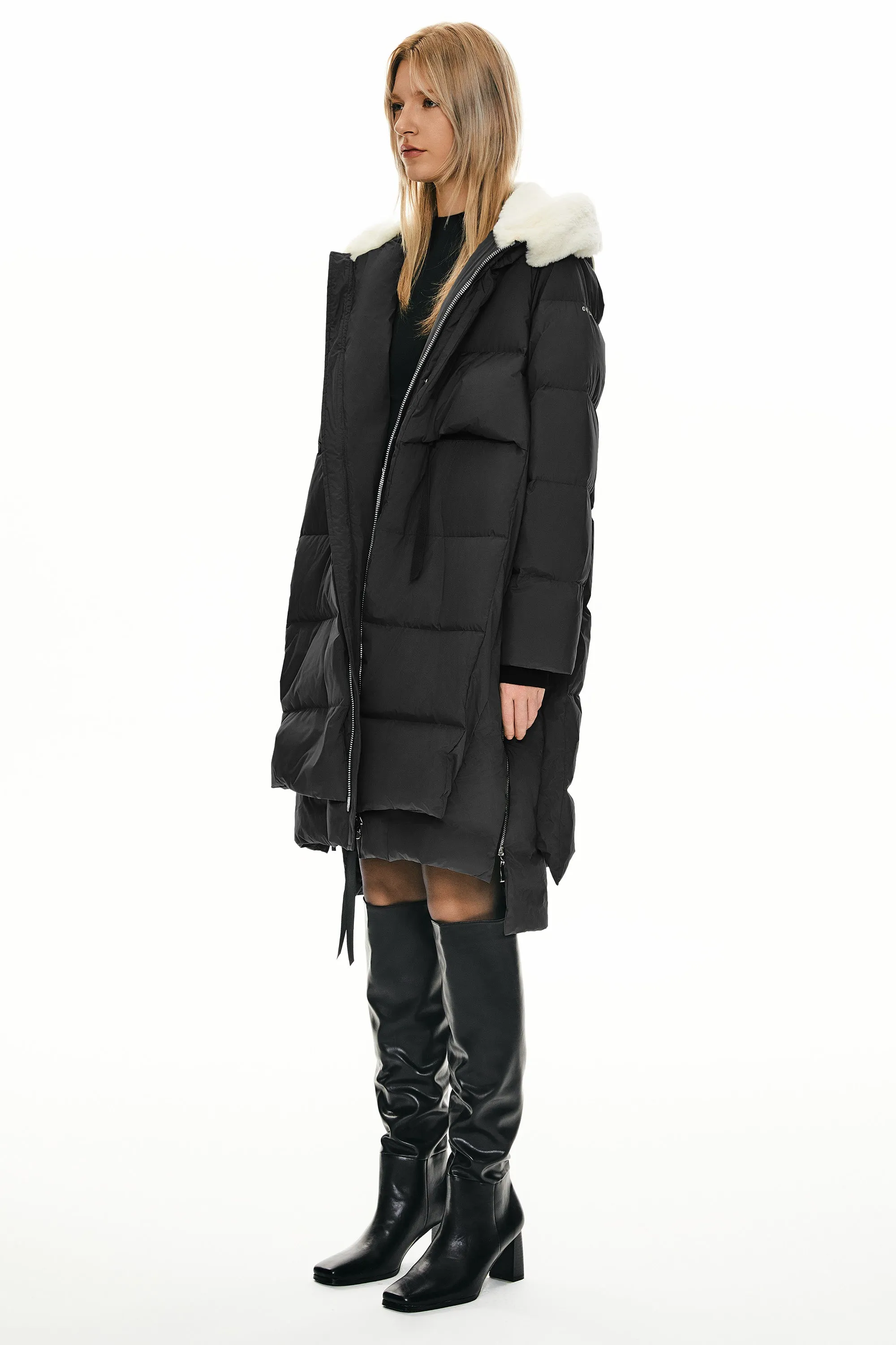 Long Winter Puffer Jacket