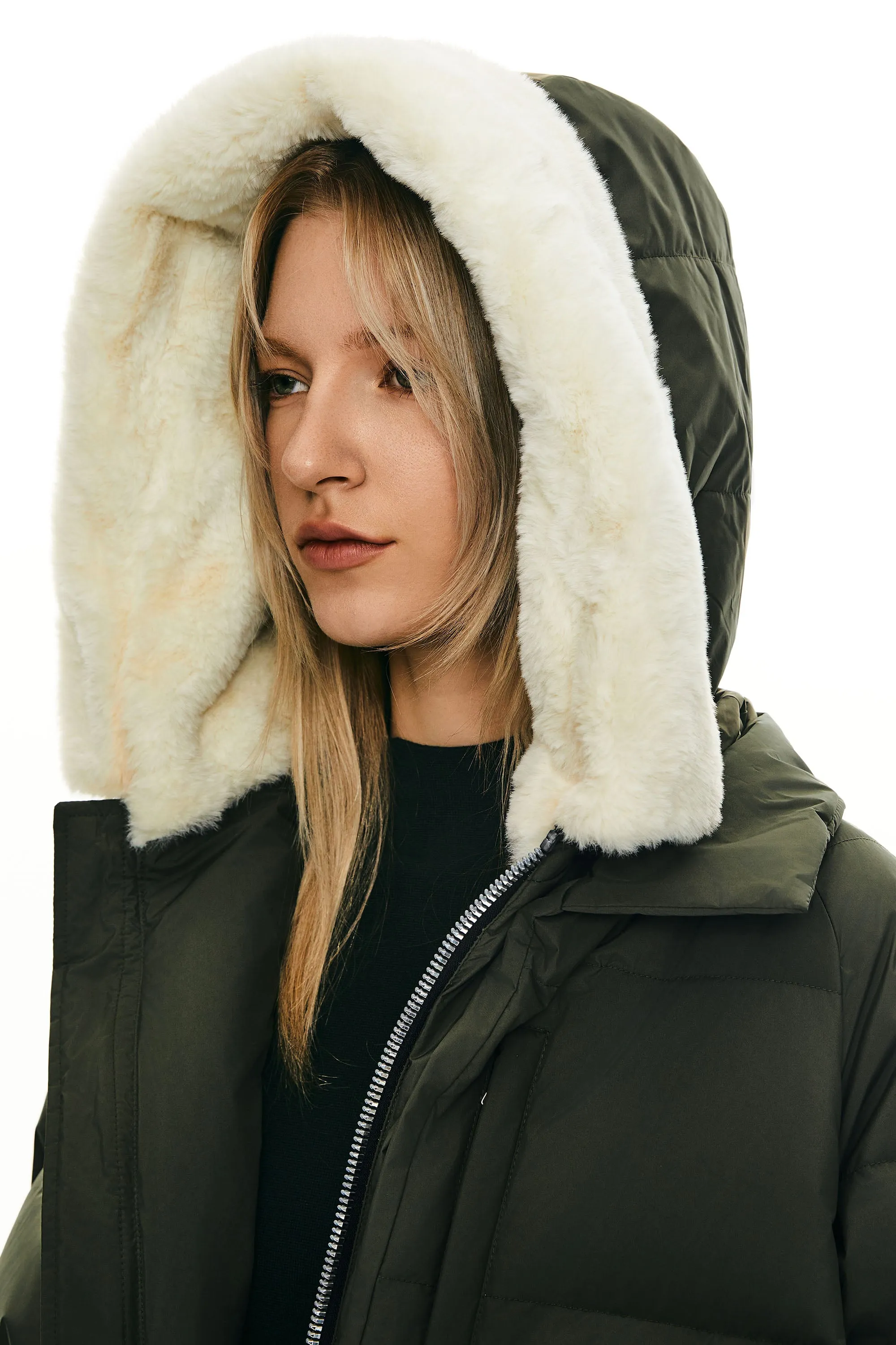 Long Winter Puffer Jacket