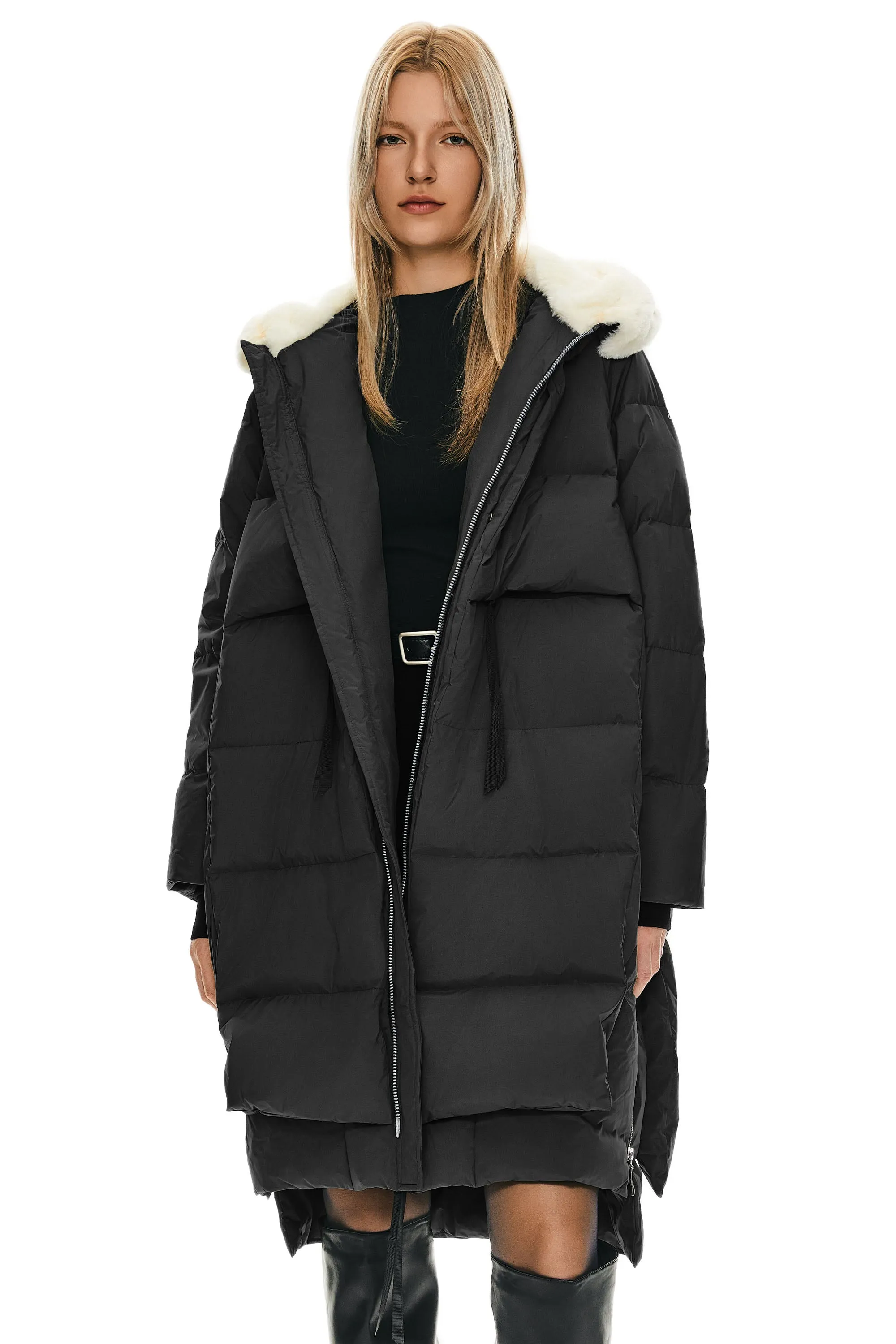 Long Winter Puffer Jacket