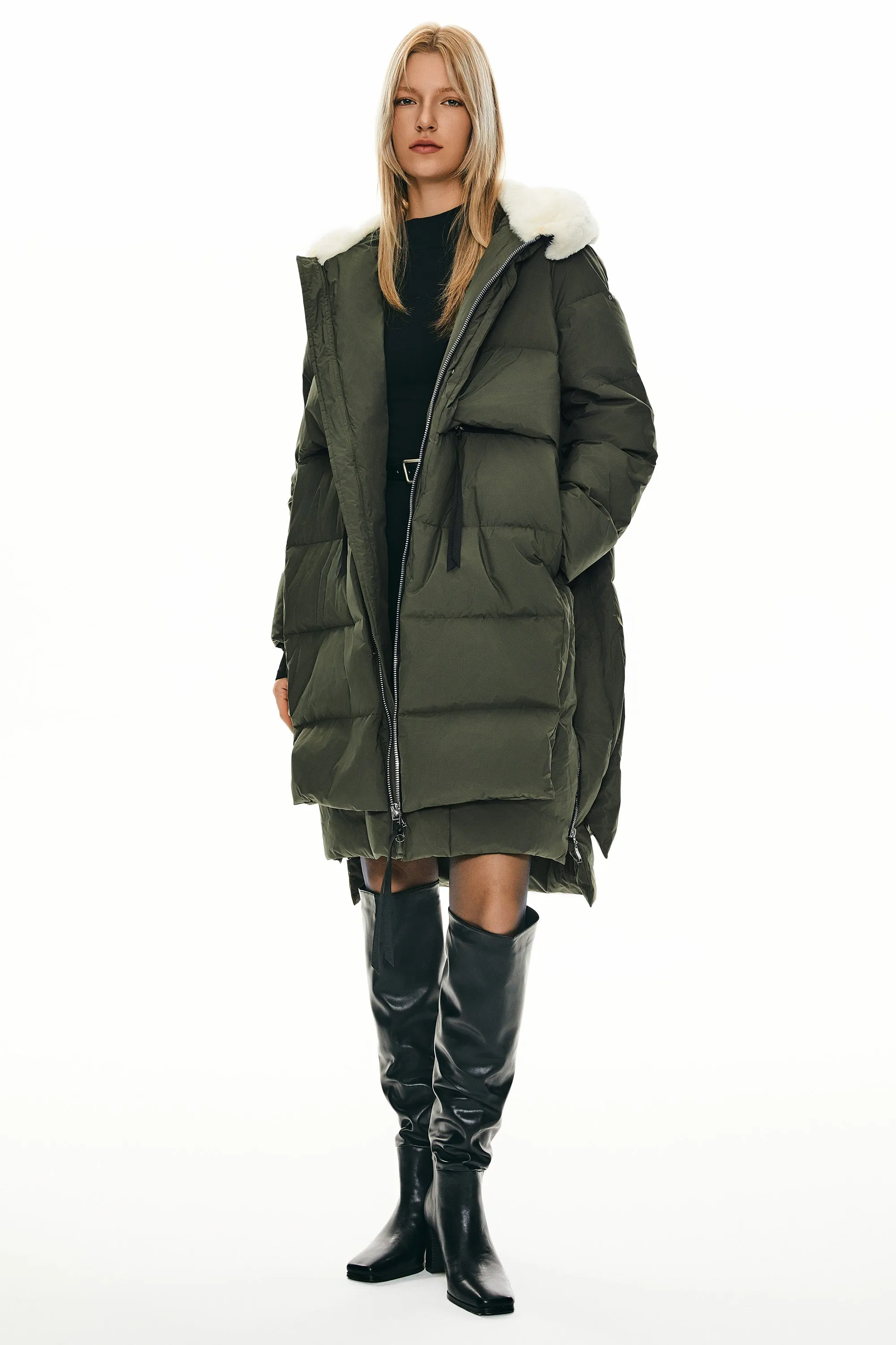 Long Winter Puffer Jacket