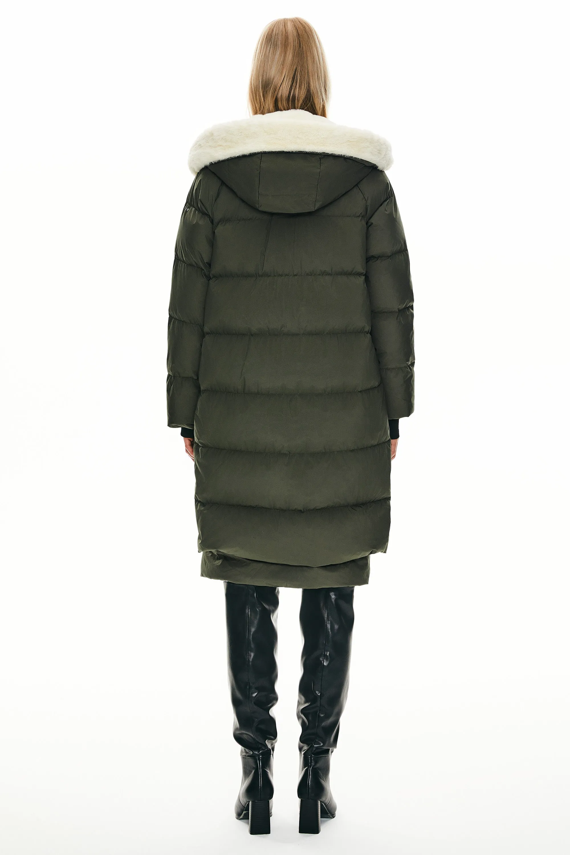 Long Winter Puffer Jacket