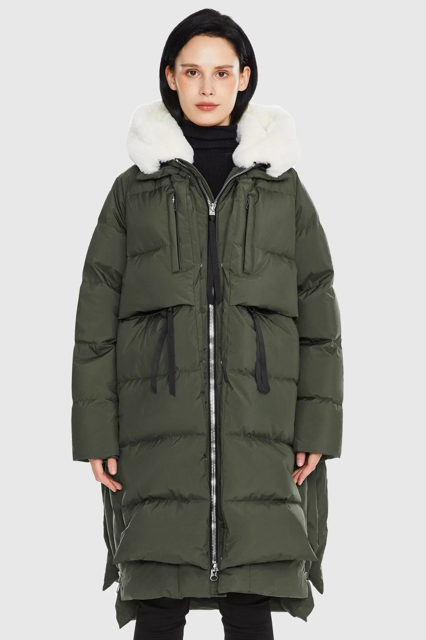 Long Winter Puffer Jacket