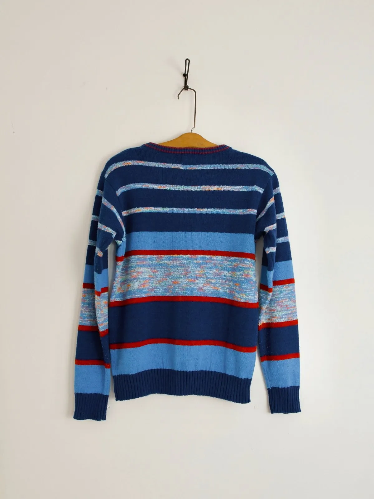 Marled Diamond Stripe Sweater