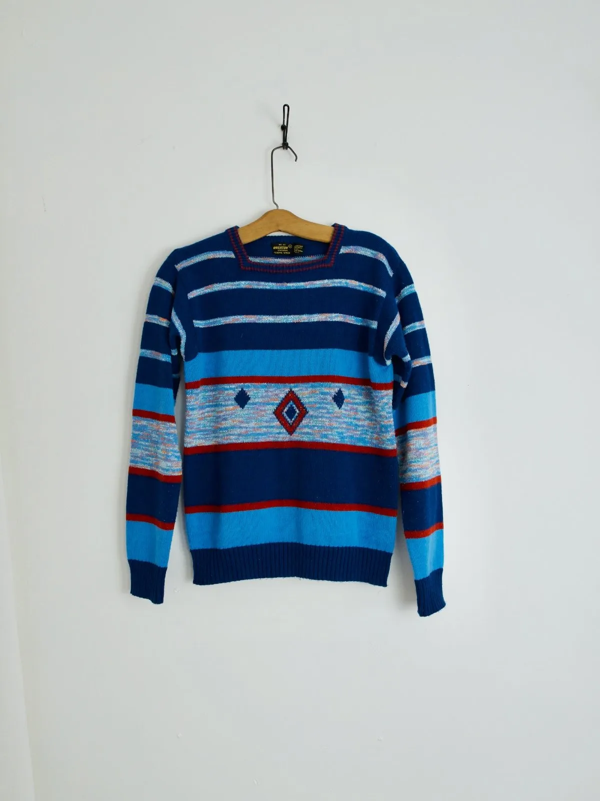 Marled Diamond Stripe Sweater