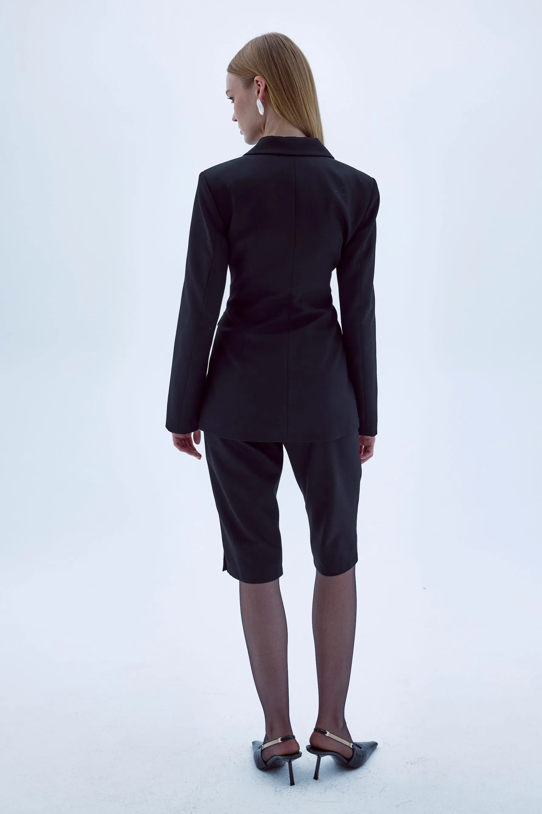 Marylebone Tailored Jacket in Black