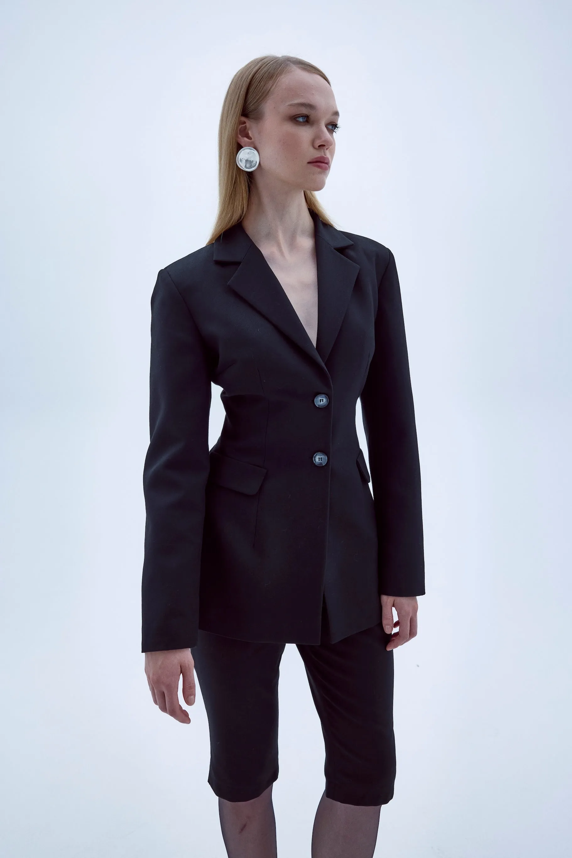 Marylebone Tailored Jacket in Black