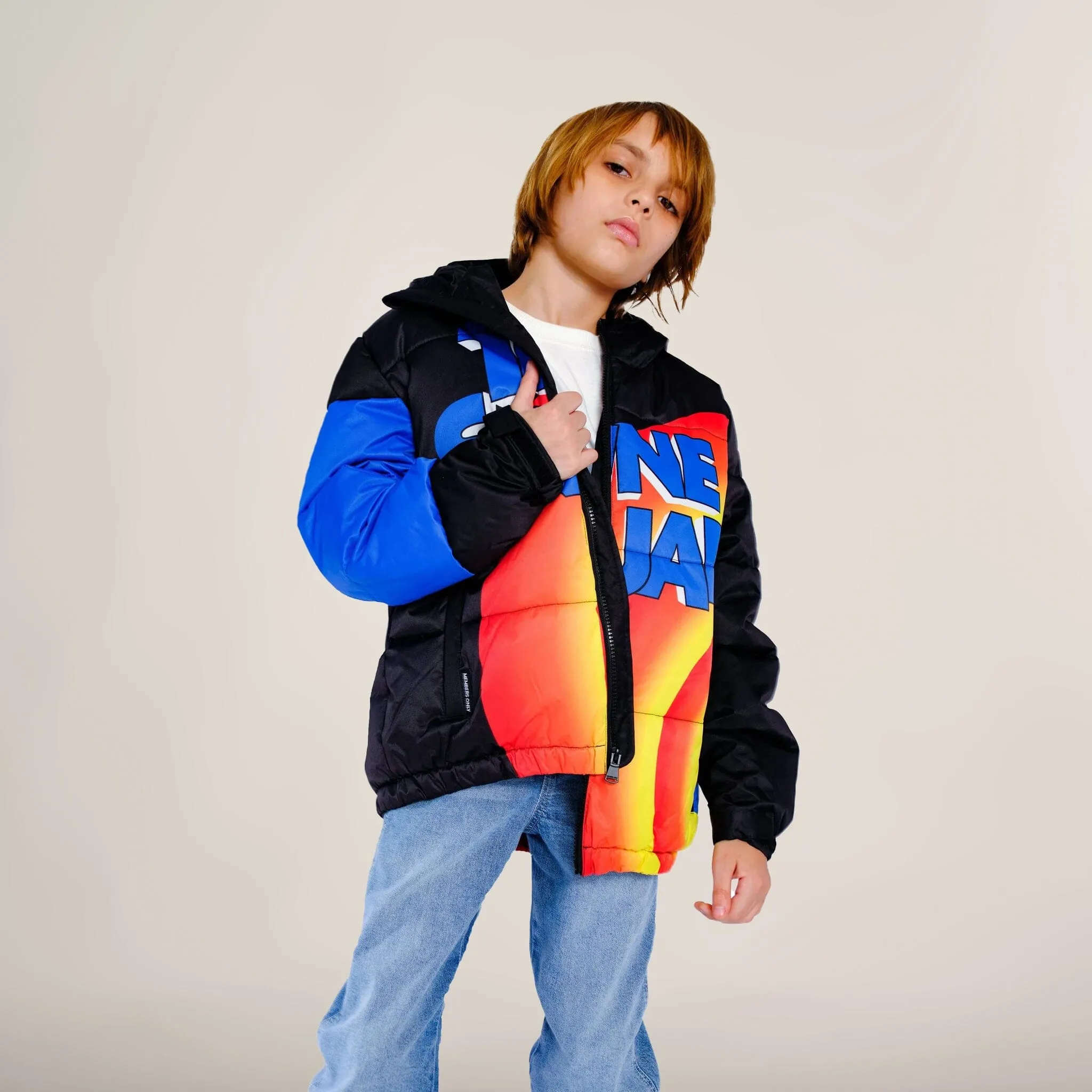 Members Only Boy's Tune Squad Puffer Jacket