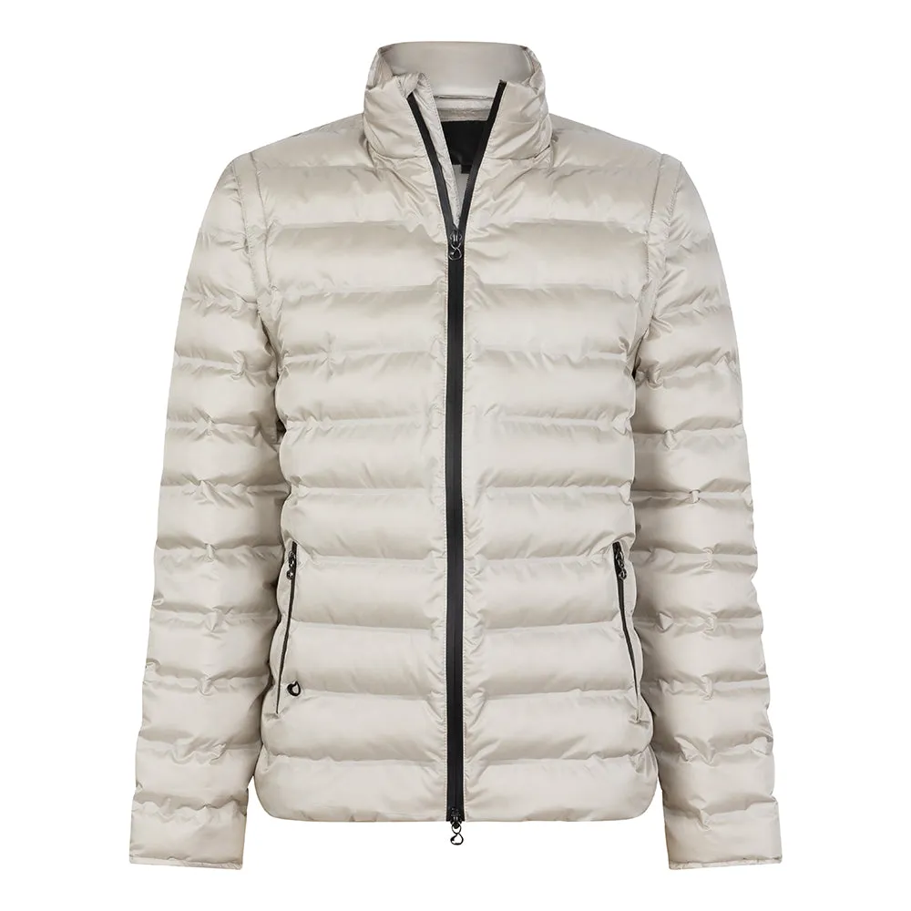 Men's 3-in-1 Down Jacket & Bodywarmer - Ivory