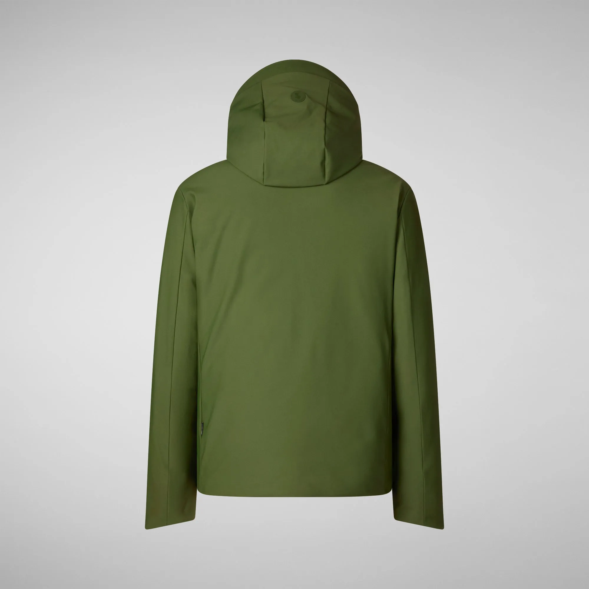 Men's Hooded Parka Sabal in Moss Green