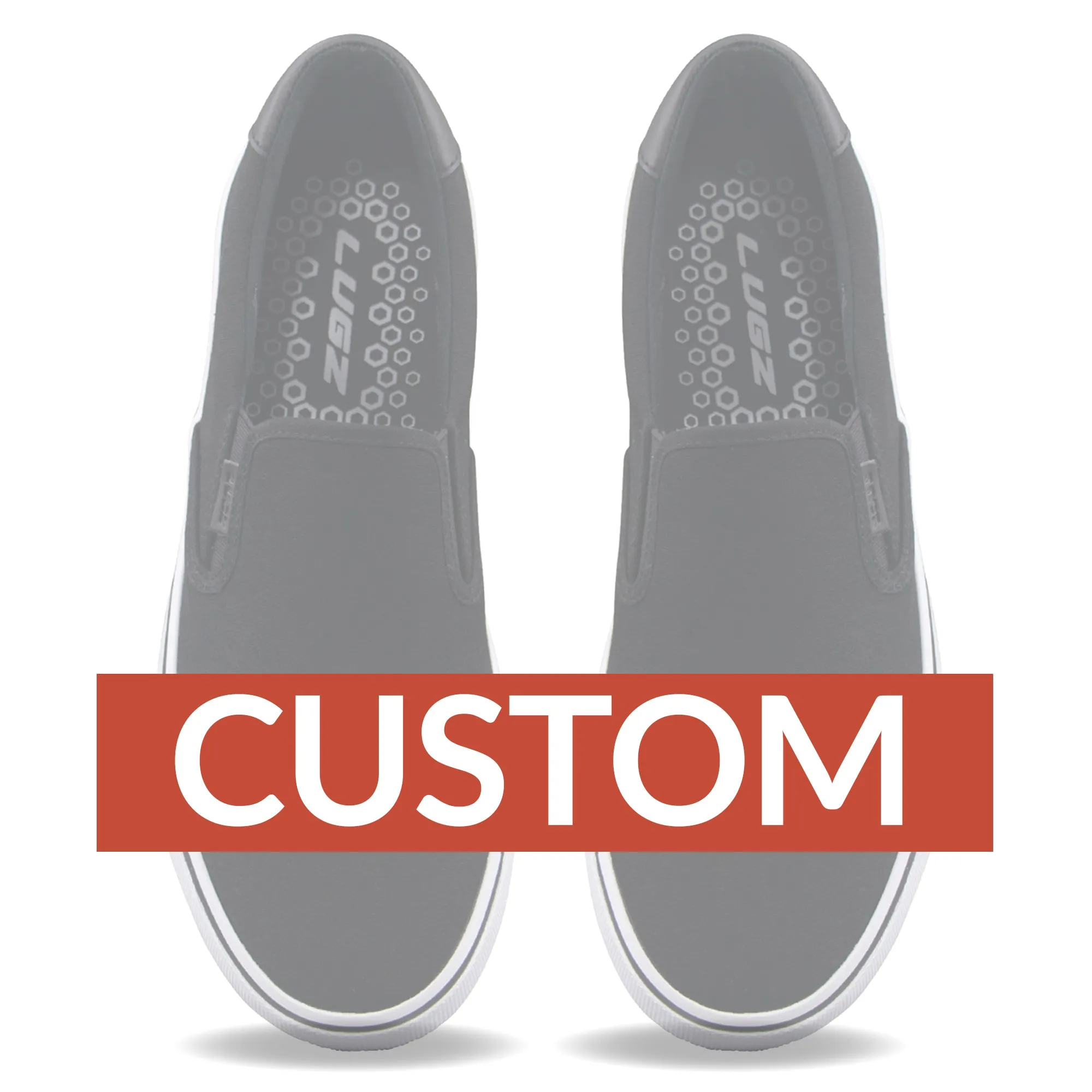 Mermaid & the Shark Unisex Slip ons