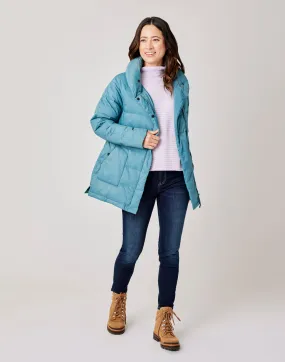 Minxy Down Jacket: Hydro - FINAL SALE