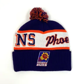 MITCHELL & NESS Phoenix Suns Block Sweep Pom Knit Beanie