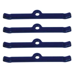 Moroso Valve Cover Hold Downs - SBC - Blue - Set of 4