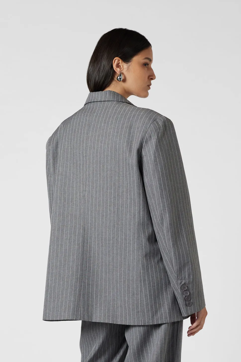 MVN Kensington Oversized Blazer - Grey