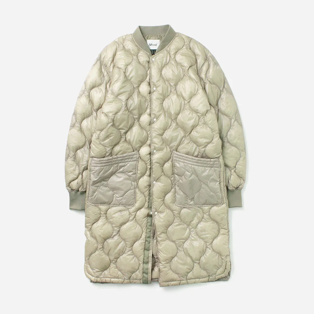 NANGA / Onion quilt down half coat