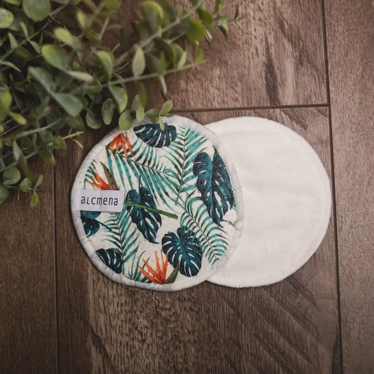 Non-Slip Organic Bamboo Breast Pads | Fern Down For What