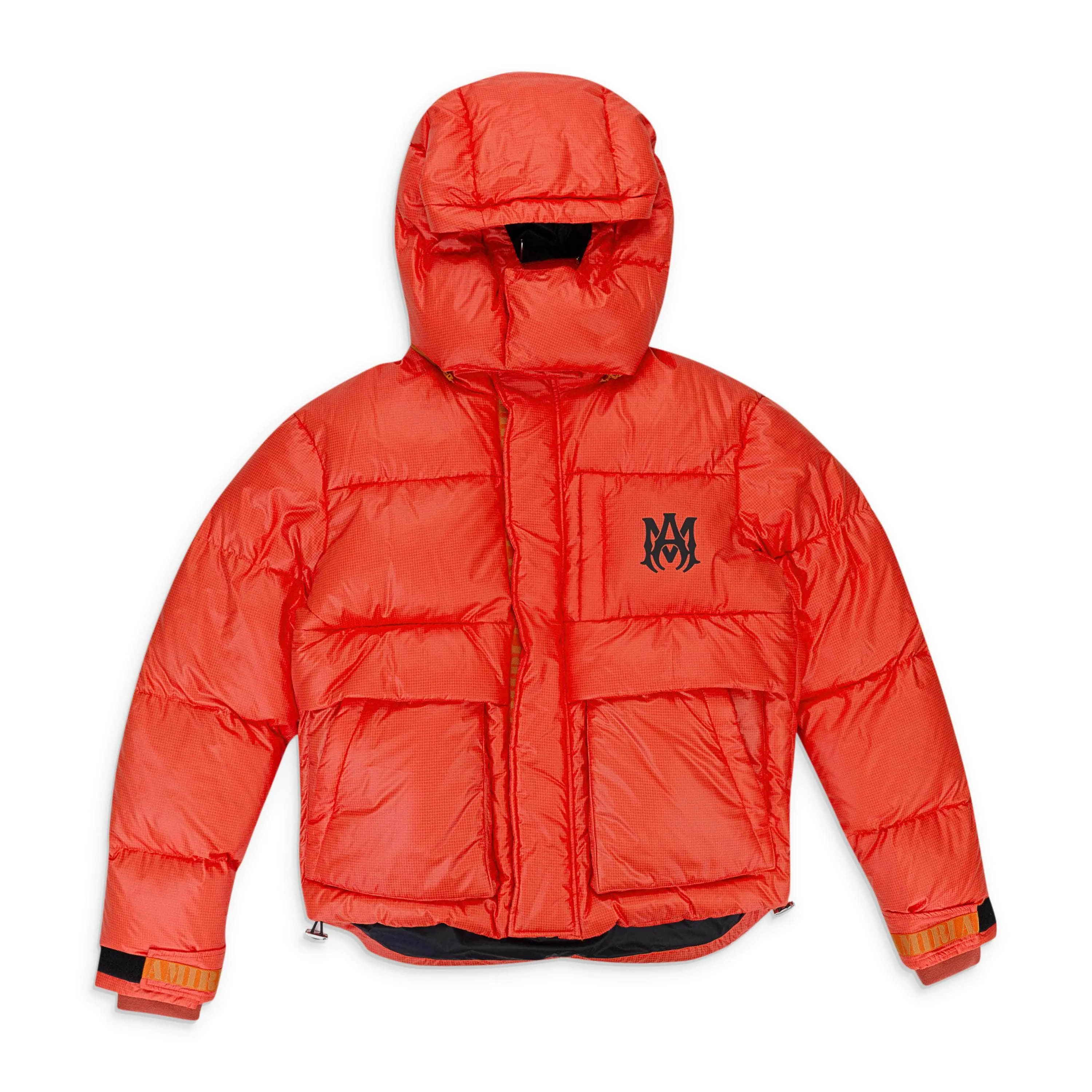 NWT Amiri Orange Down & Puffer Coat Jacket Size XS $1890