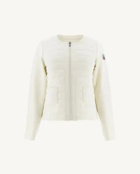 Off-white Almeria lightweight bi-fabric puffer jacket