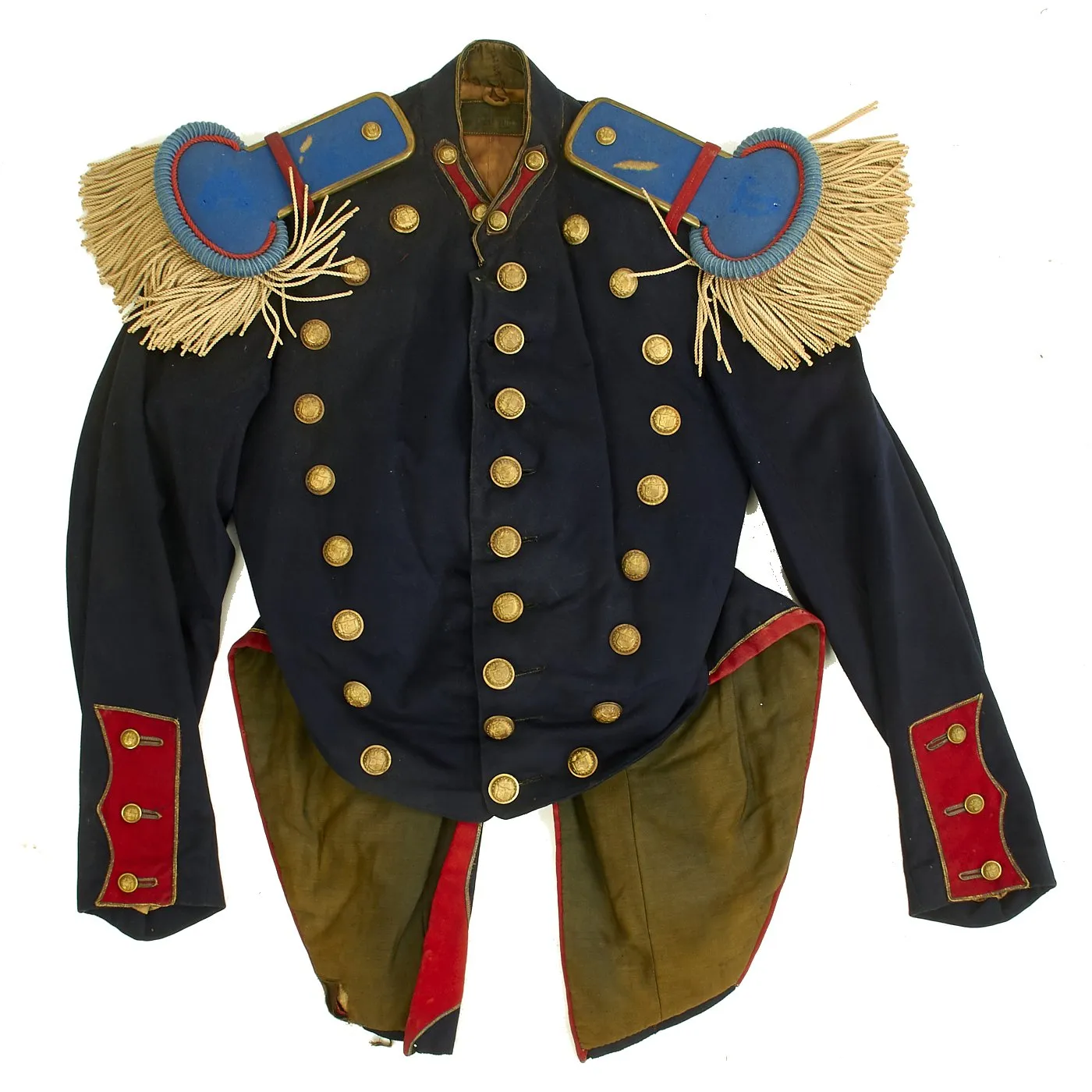 Original Civil War Union State of New York Militia Artillery Officer Dress Coat by John Boylan