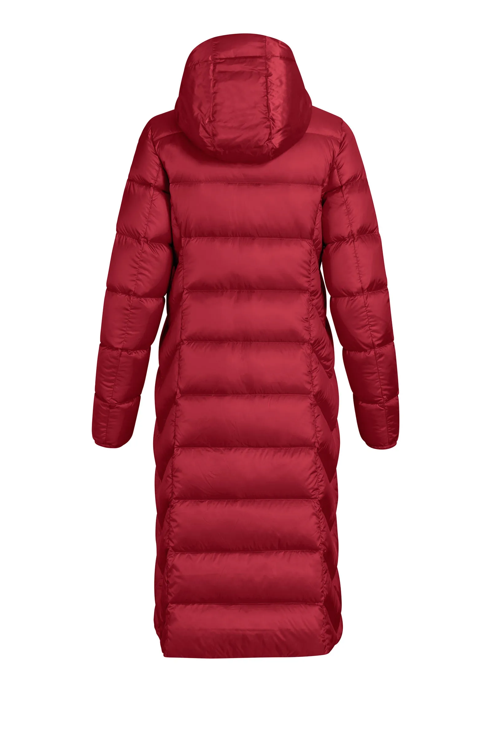 Parajumpers  Leah Womens Long Jacket Scarlet ON SALE