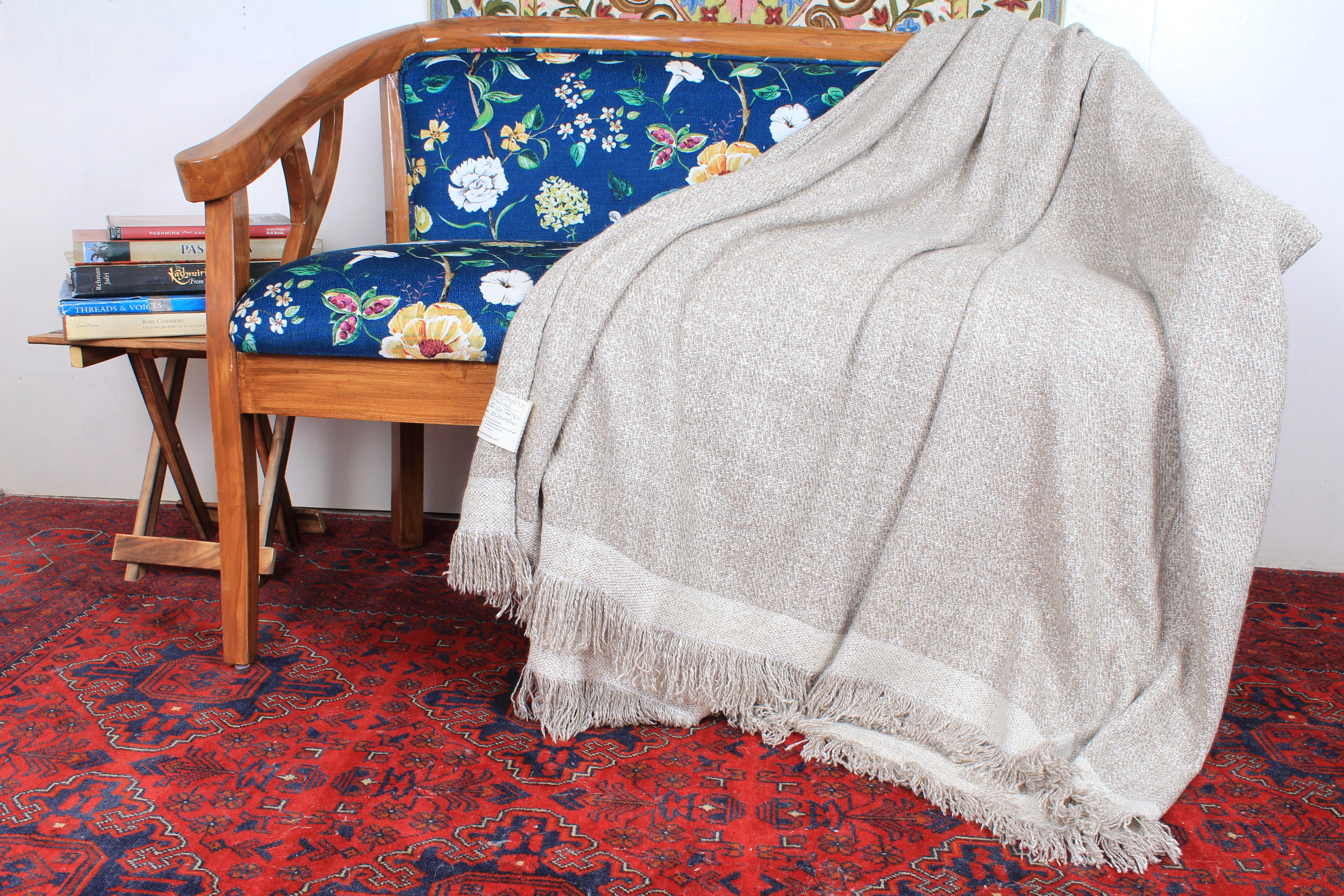 Pearl River Twisted Pashmina Blanket