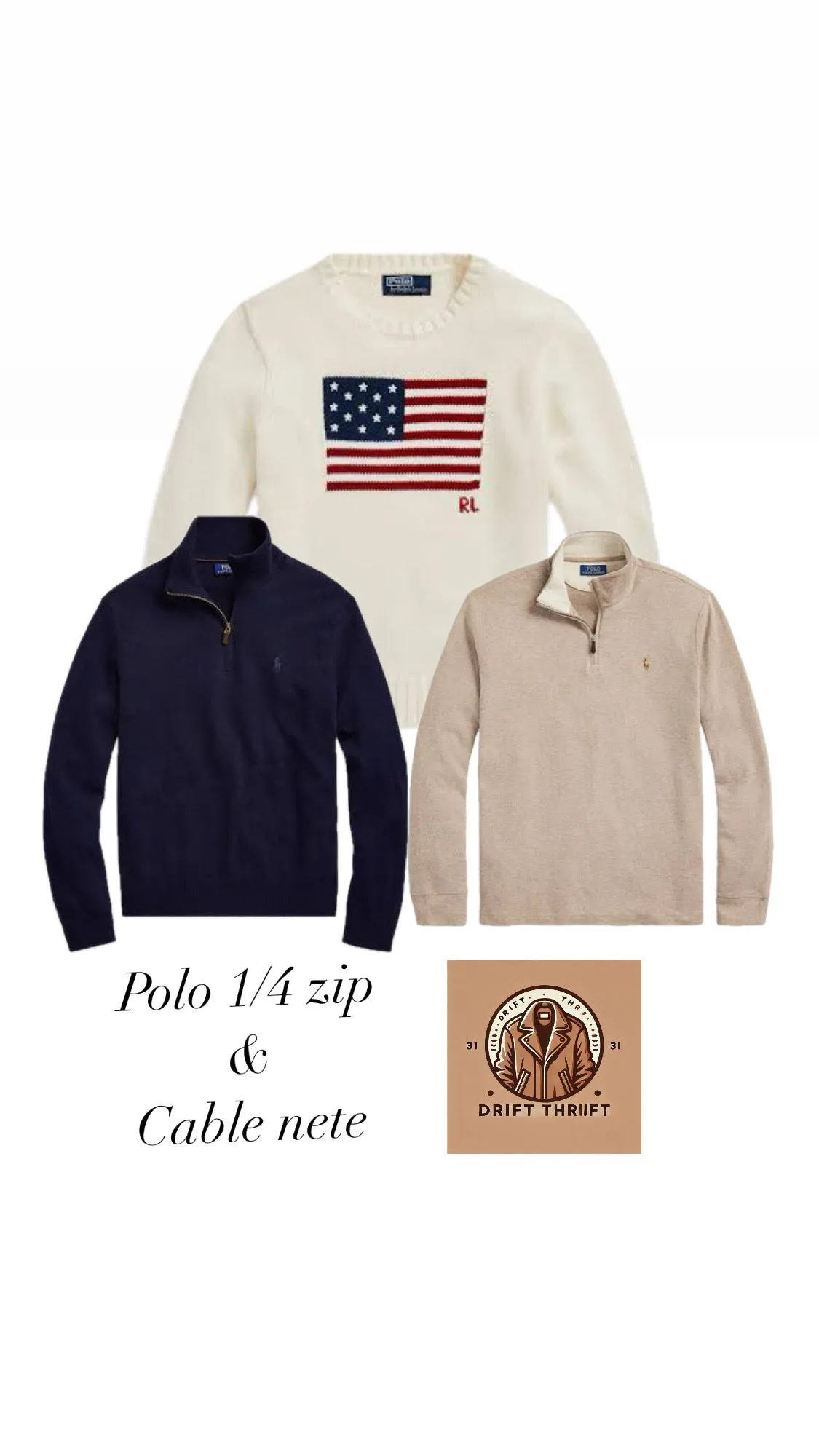 Polo Ralph Lauren 1/4 Zip 14pcs