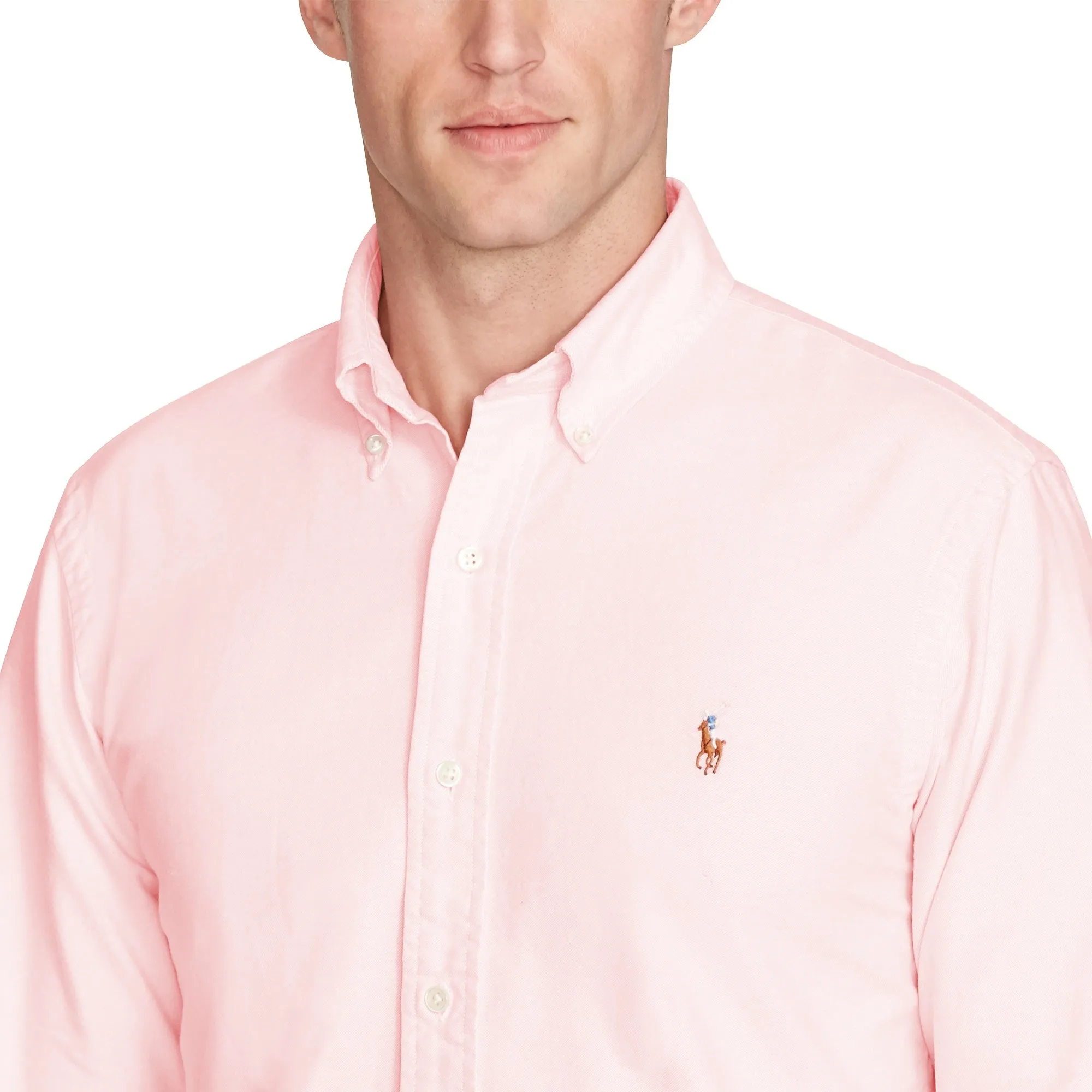 Polo Ralph Lauren Slim Fit Oxford Shirt - Pink