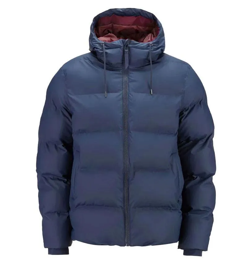 RAINS Unisex Puffer Jacket – Blue