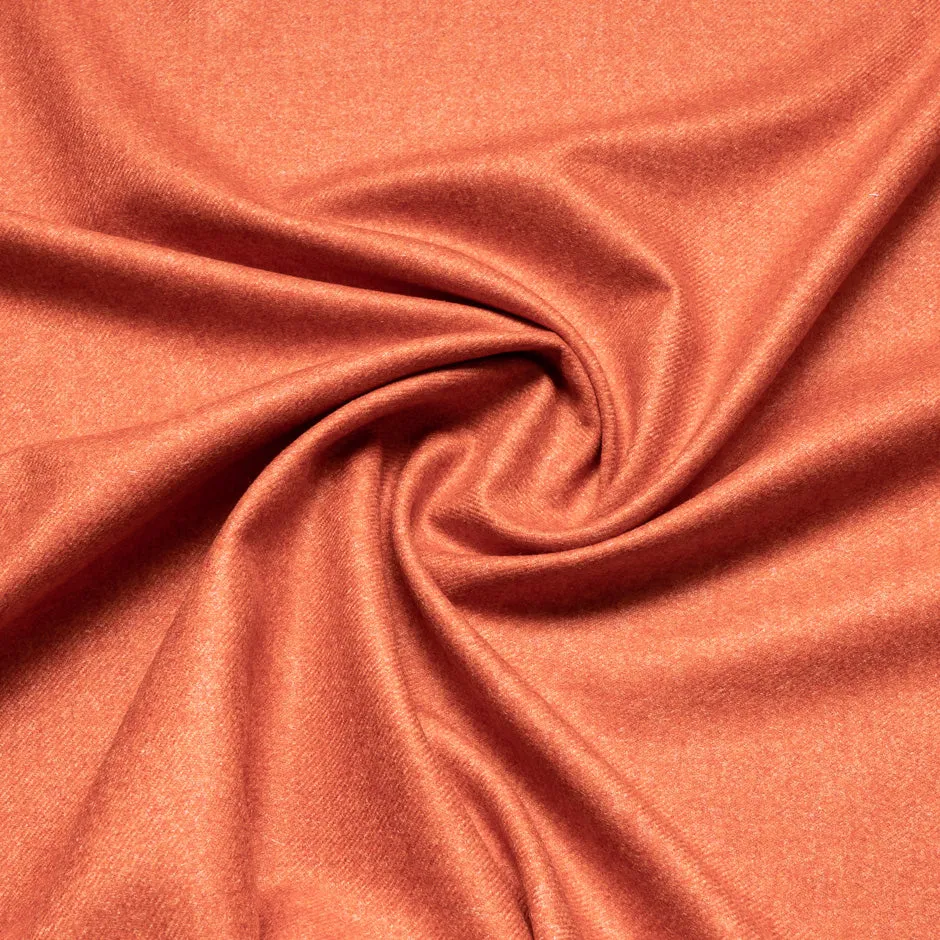 Rich Orange Cashmere, Mohair & Silk