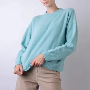 ROBERTO COLLINA SWEATER A40101 27 TURQUOISE