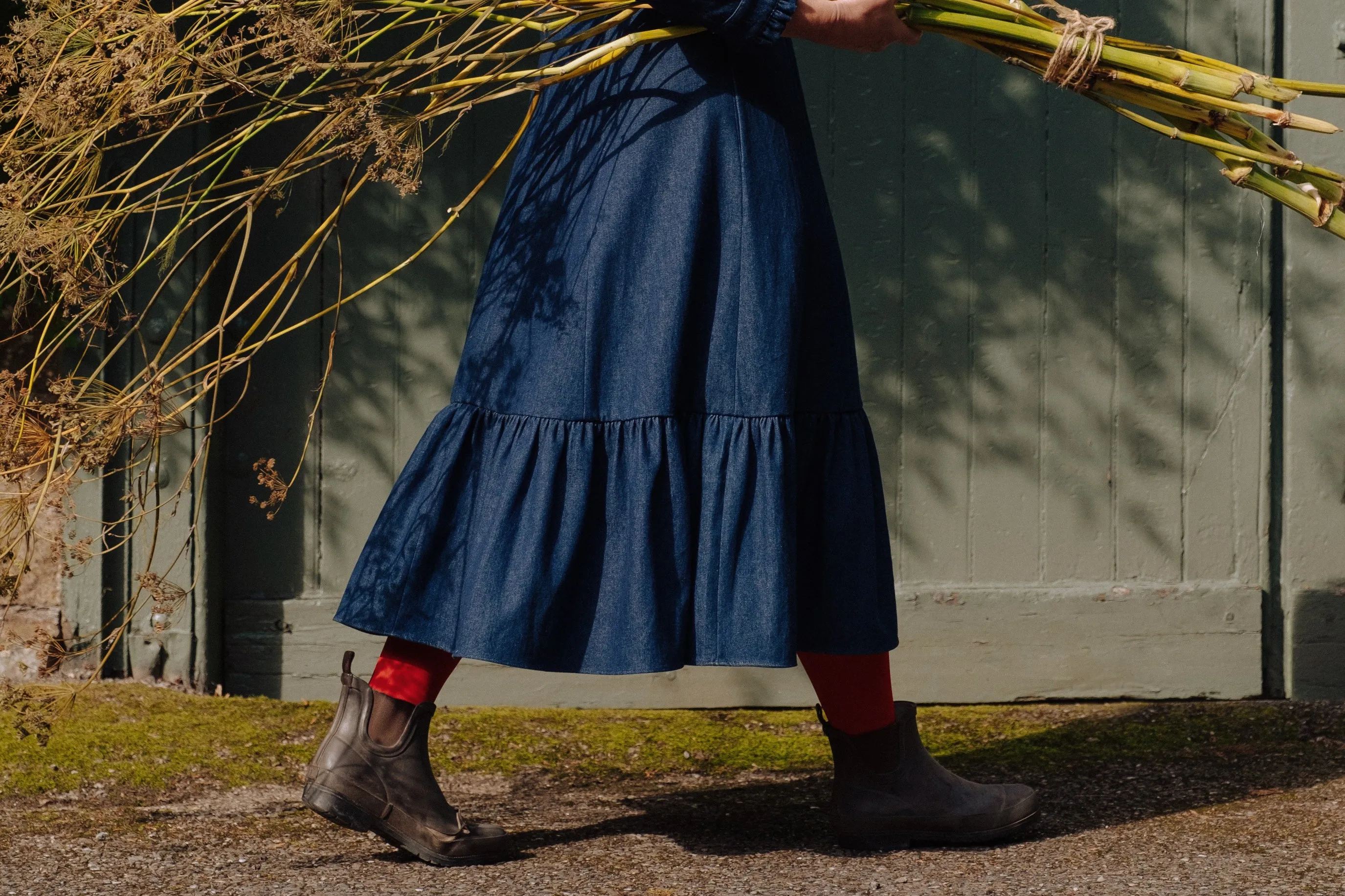 Saltaire Dress in Denim