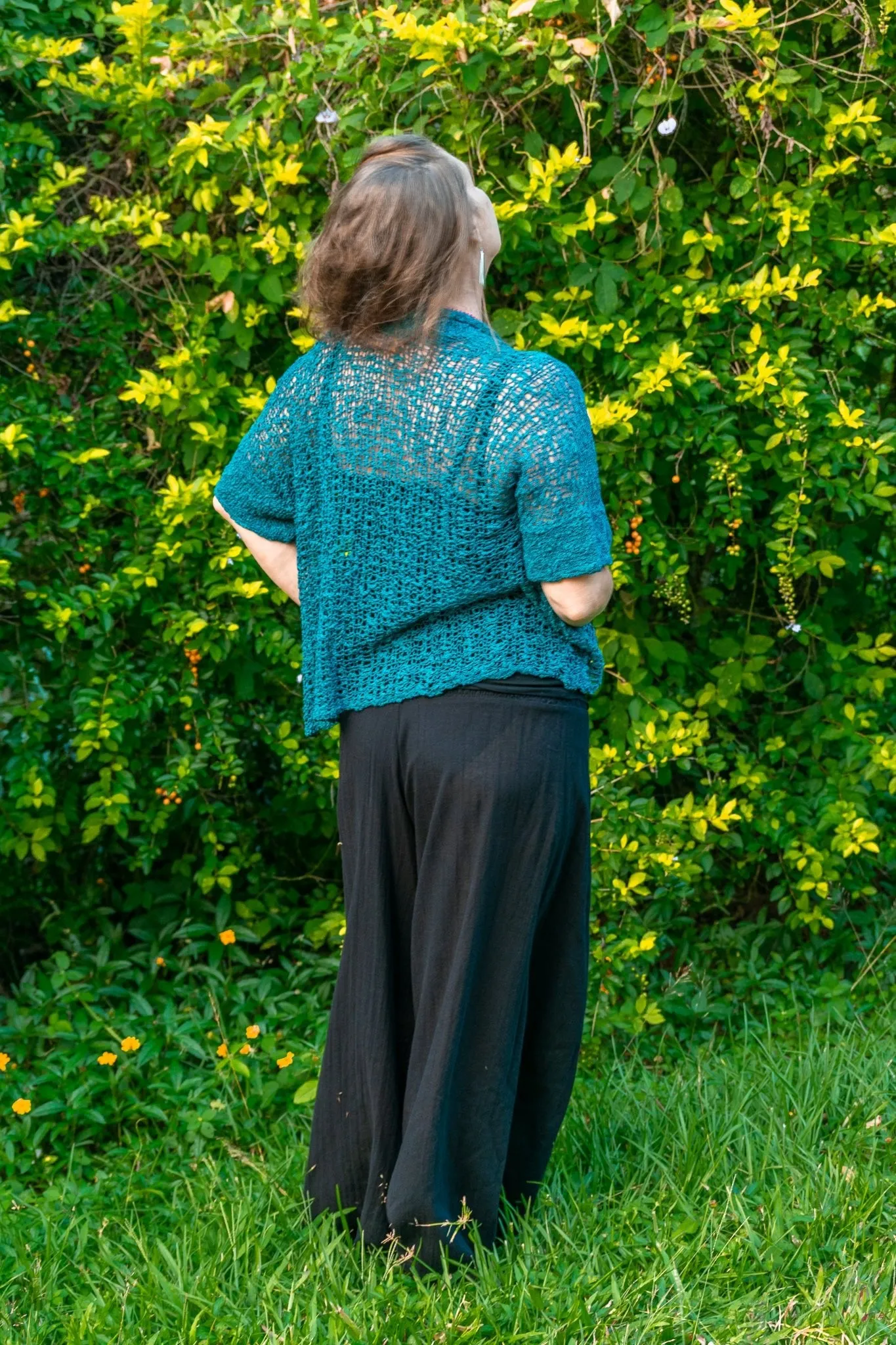 Samsara Cardigan Top - Teal