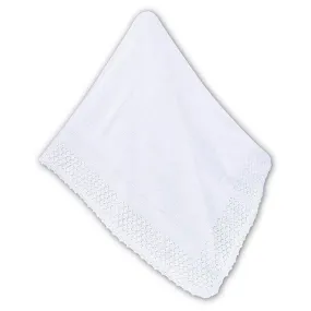 Sarah Louise White Baby Blanket