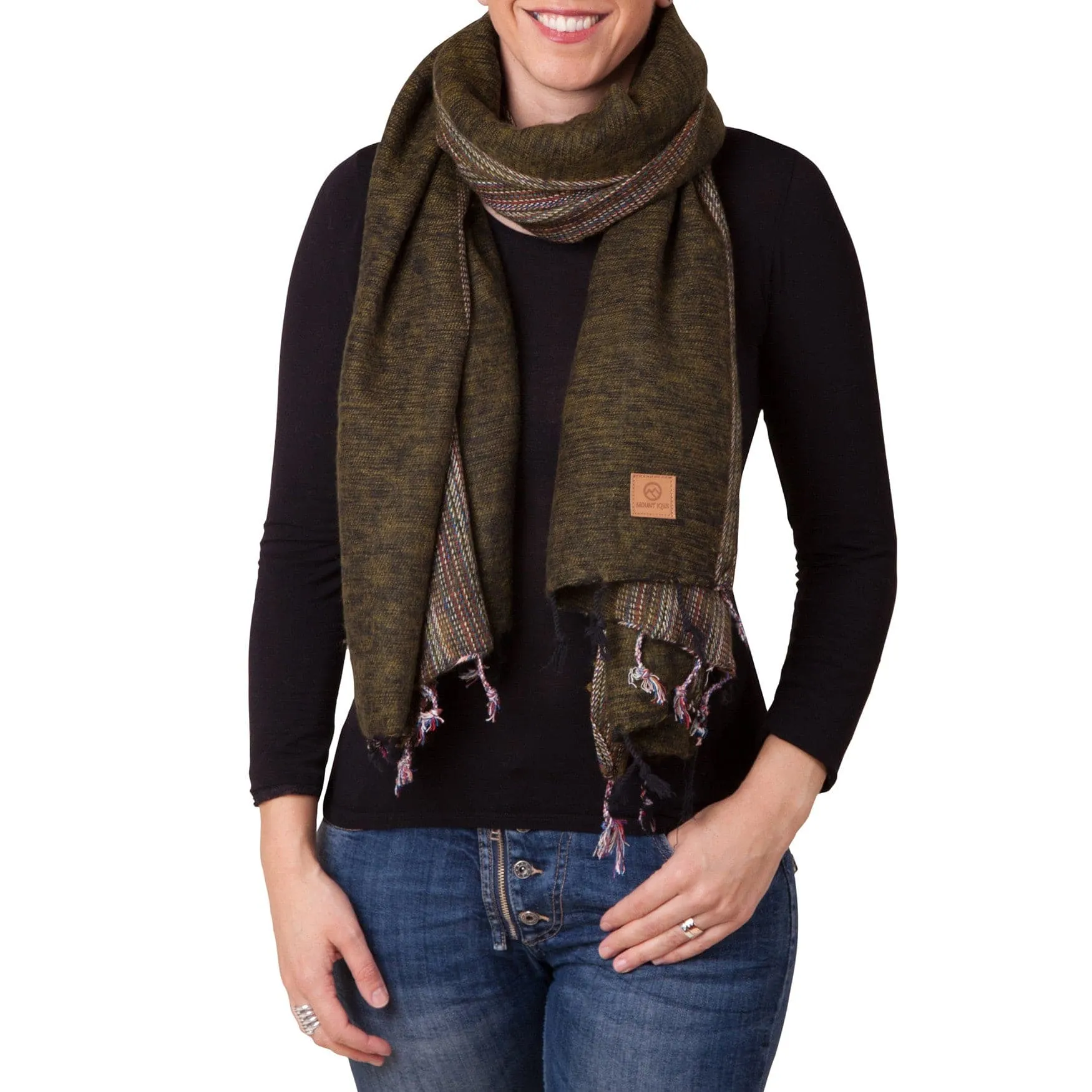 Sherpa Scarf/Shawl - Forest