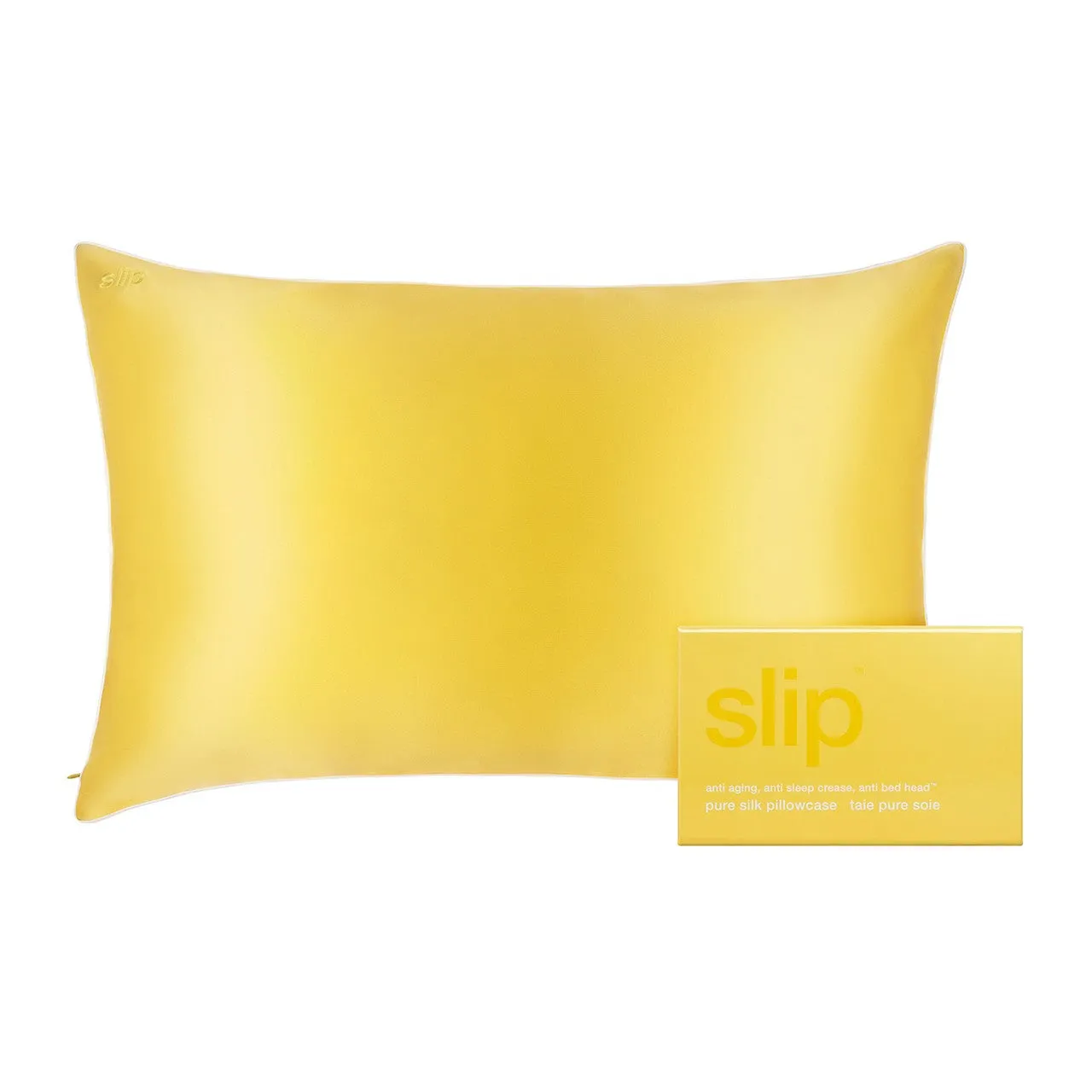 Slip silk pillowcase - Limoncello